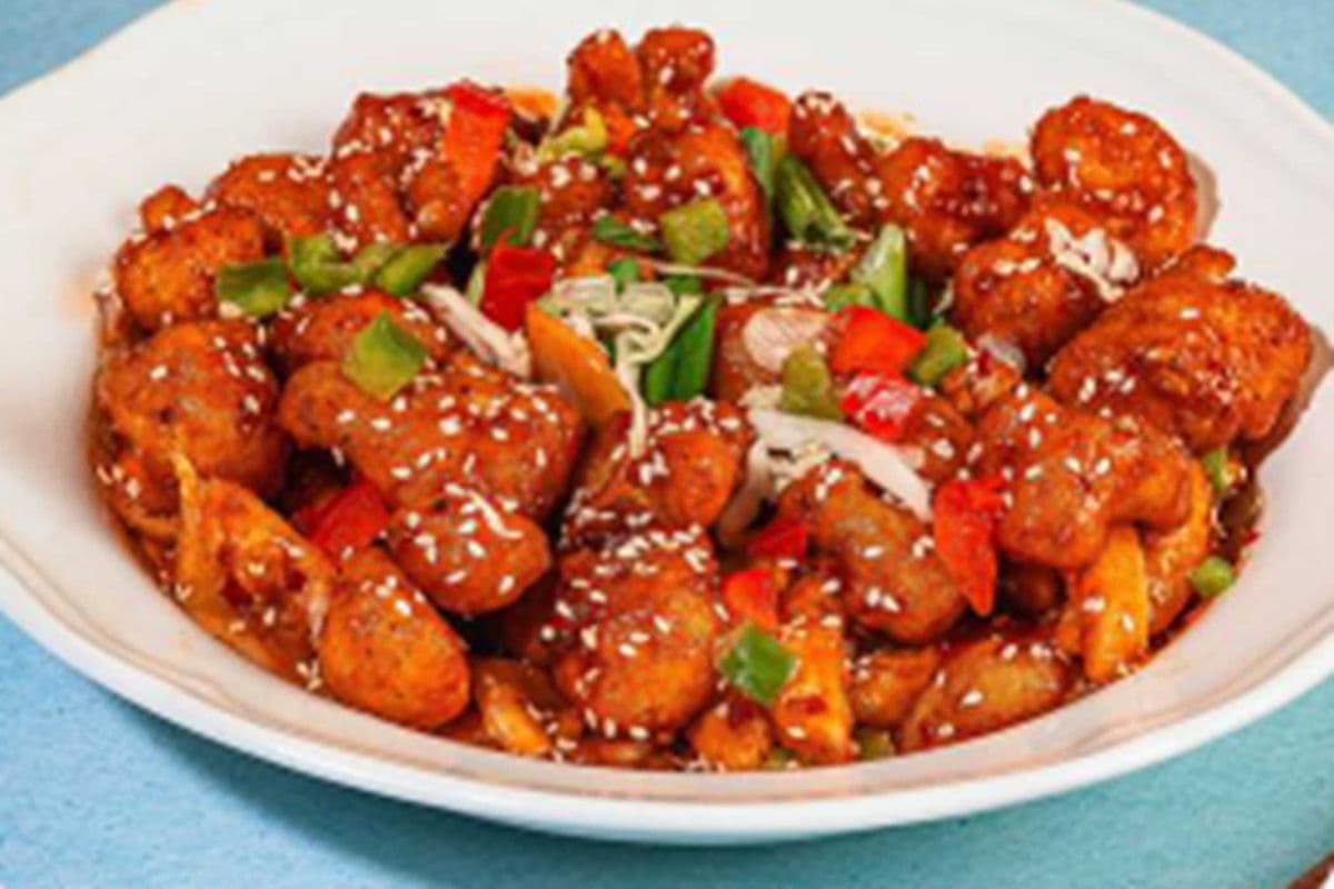 Honey Chilli Cauliflower Bites