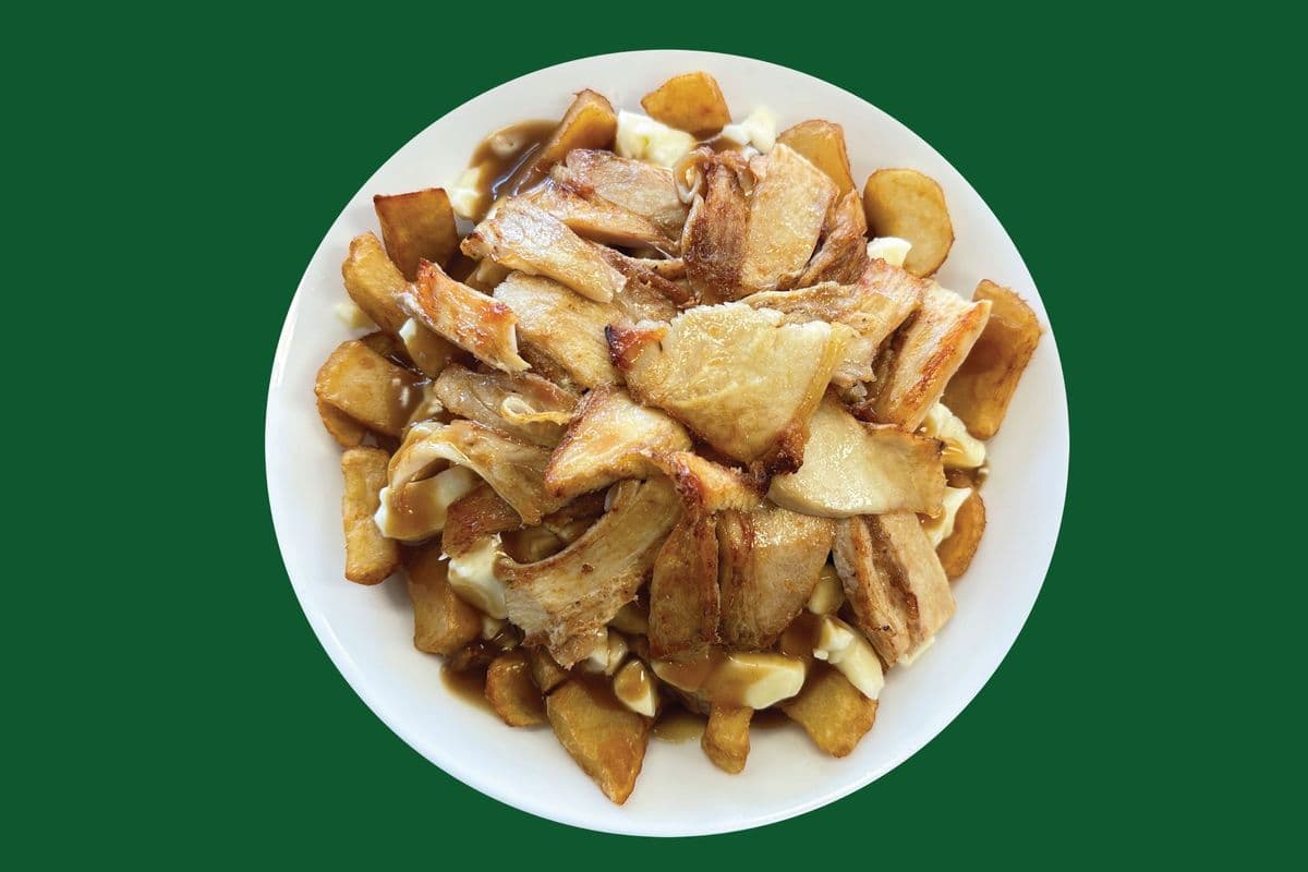 Poutine au poulet
