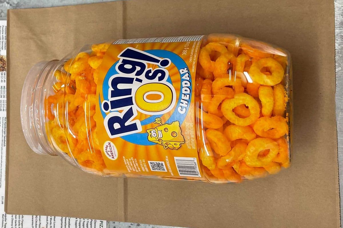 Ring O's! - Cheddar (368g)