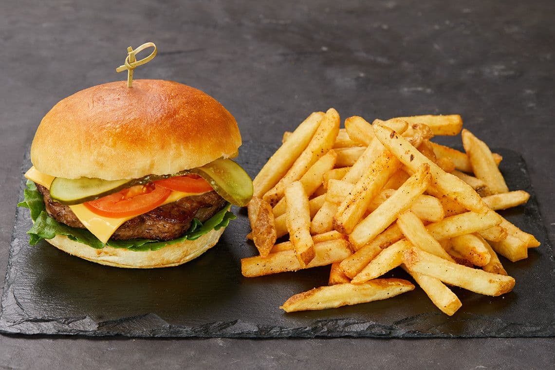 HAMBURGER AVEC FROMAGE / CHEESEBURGER