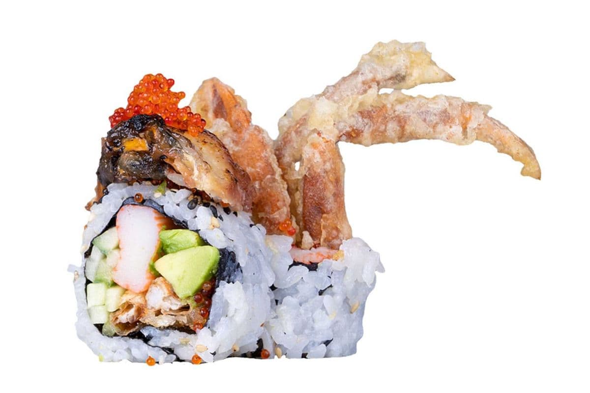 Black Spider Roll (8 pcs)