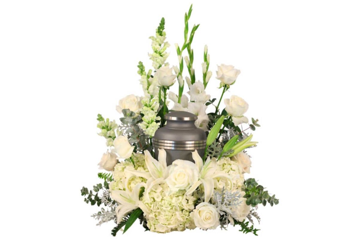 Eternal Peace Urn Cremation Flowers (Urn Not Included)