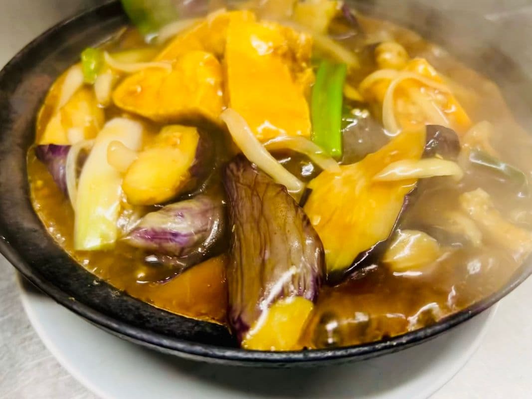 Mixed Eggplant Tofu / Tofu Avec Aubergine