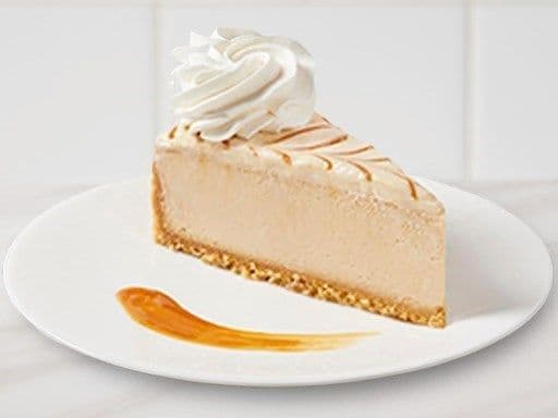 Tranche de Gâteau au Fromage Dulce de Leche / DULCE DE LECHE CHEESECAKE SLICE