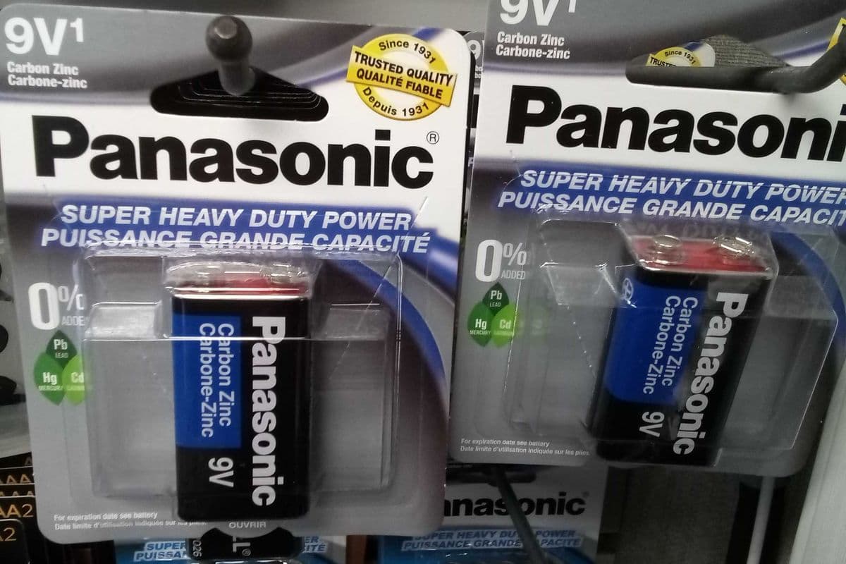 Panasonic 9V battery