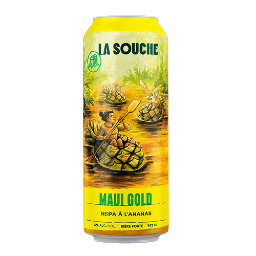 BIÈRE LA SOUCHE MAUI GOLD 6% / LA SOUCHE MAUI GOLD BEER 6%