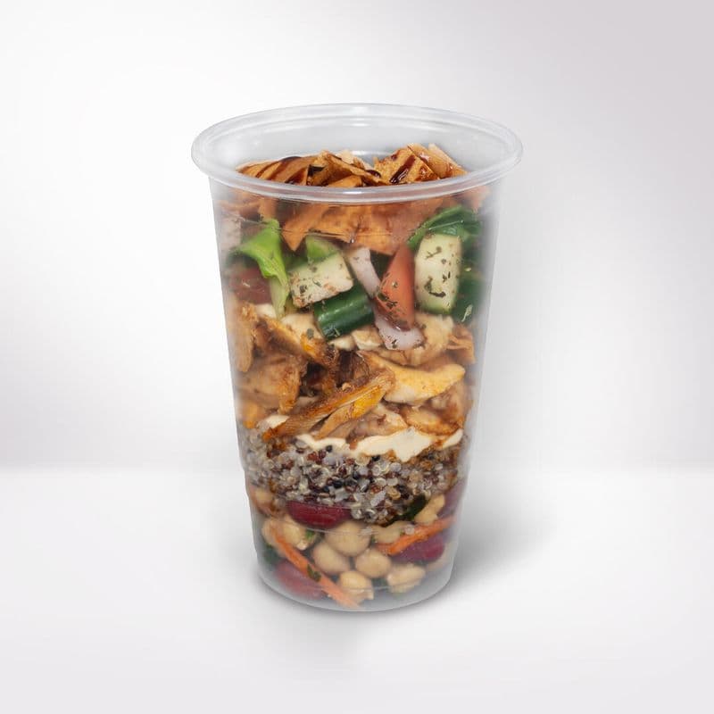 Shawama Shaker Chicken Salad / Salade de poulet Shawama Shaker