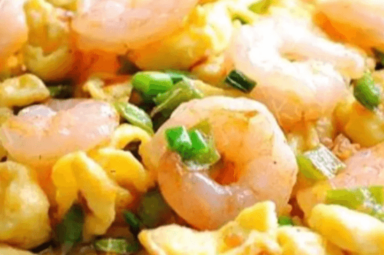Stir-Fried Shrimp with Egg