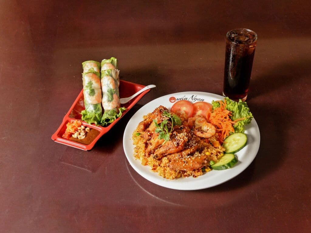 Combo 11. Quan Ngon Chicken Wings and Special Fried Rice