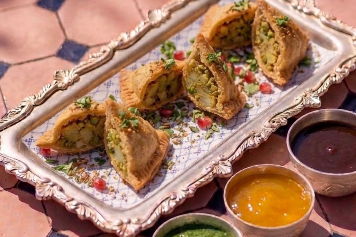 VEGETABLE SAMOSA [ 4 big pieces ]