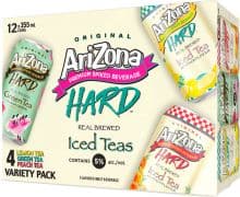 Arizona Hard Iced Variety(mix) Pack (12 Cans) (12 x 355 ml)