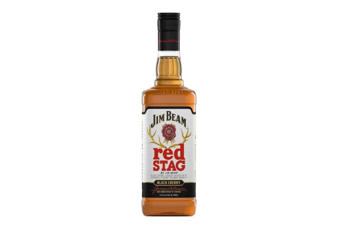 Jim Beam Red Stag Black Cherry Bourbon Whiskey (1 x 750 ml)