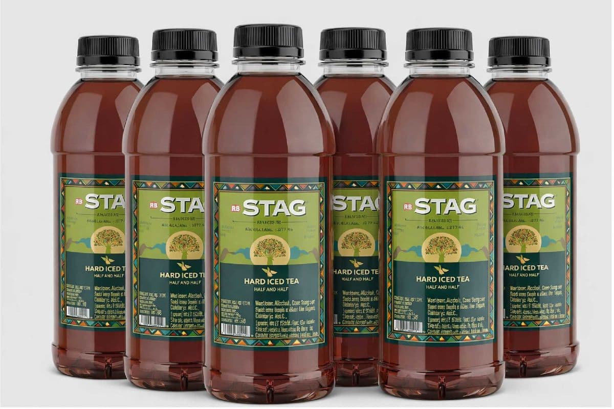 STAG HARD ICED TEA - HALF & HALF (6 x 473ML)