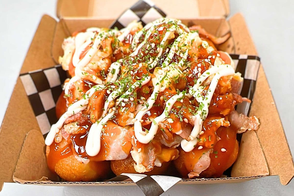 Bacon Egg Takoyaki