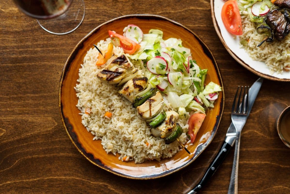 Brochette de poulet