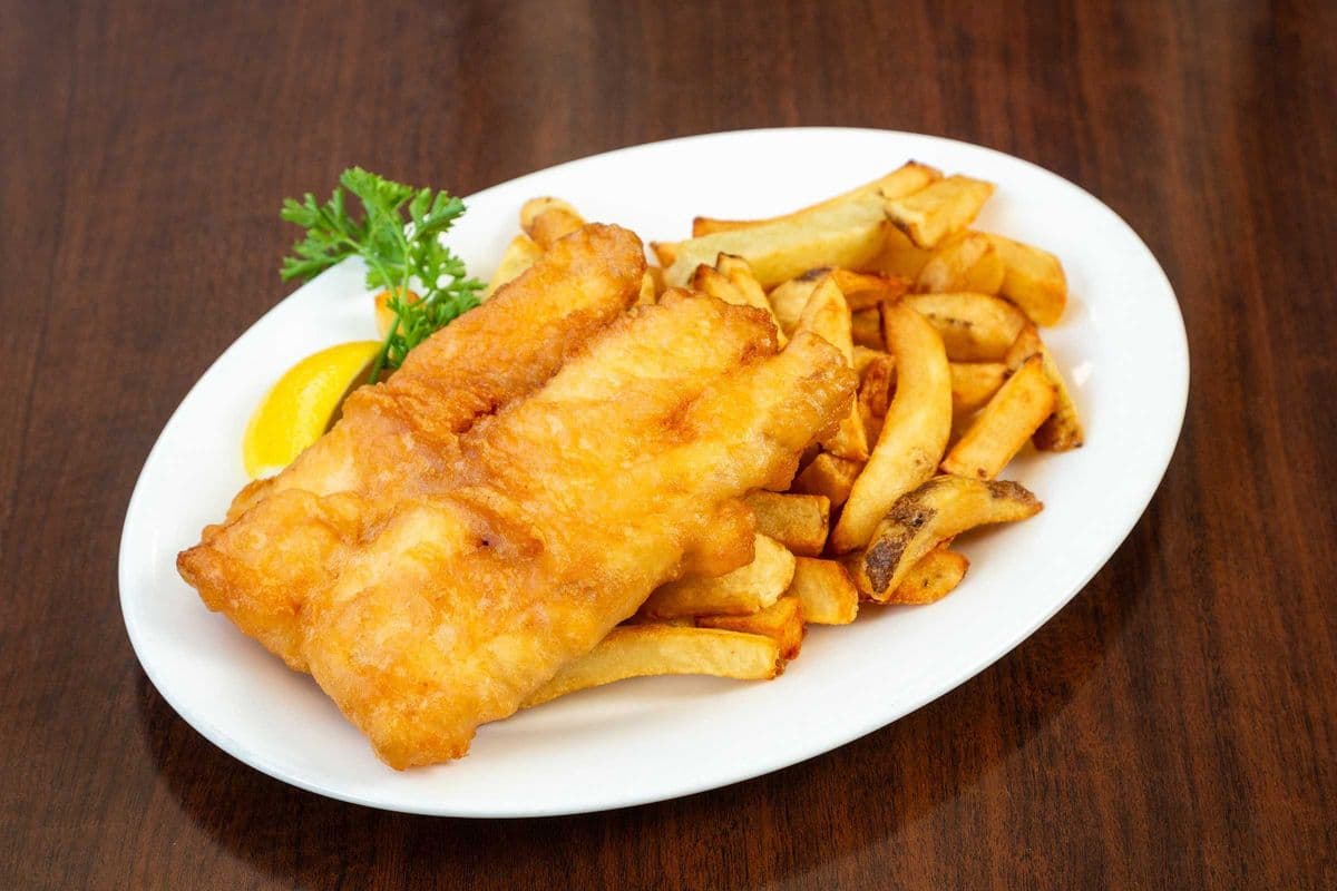 Haddock with Chips