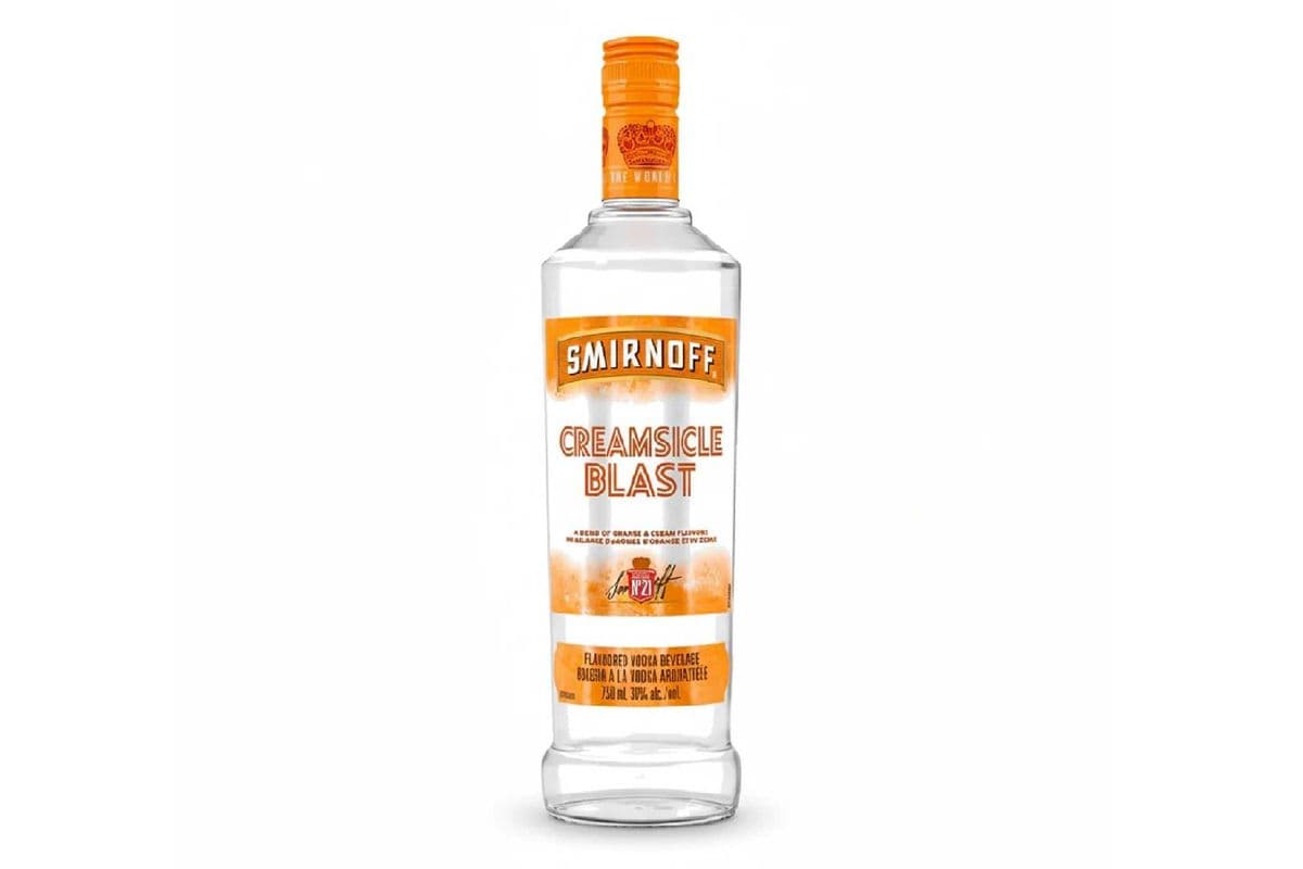 Smirnoff Creamsicle Blast Vodka 750ML (1 x 750 ML)