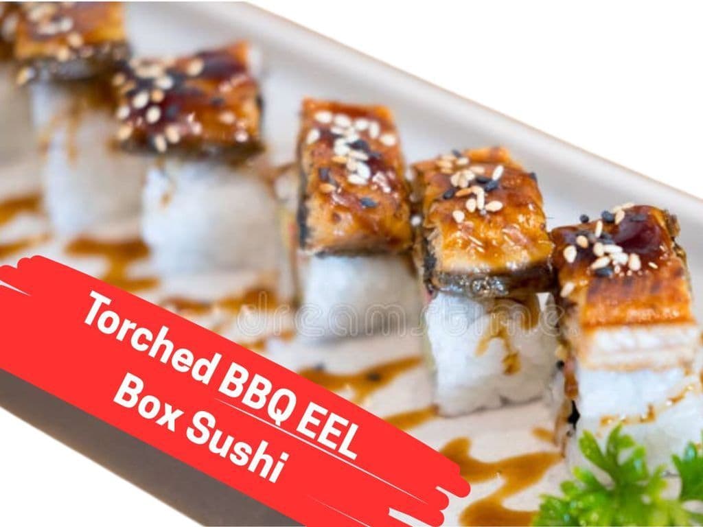 BBQ EEL-Box Torched SU (5pc)
