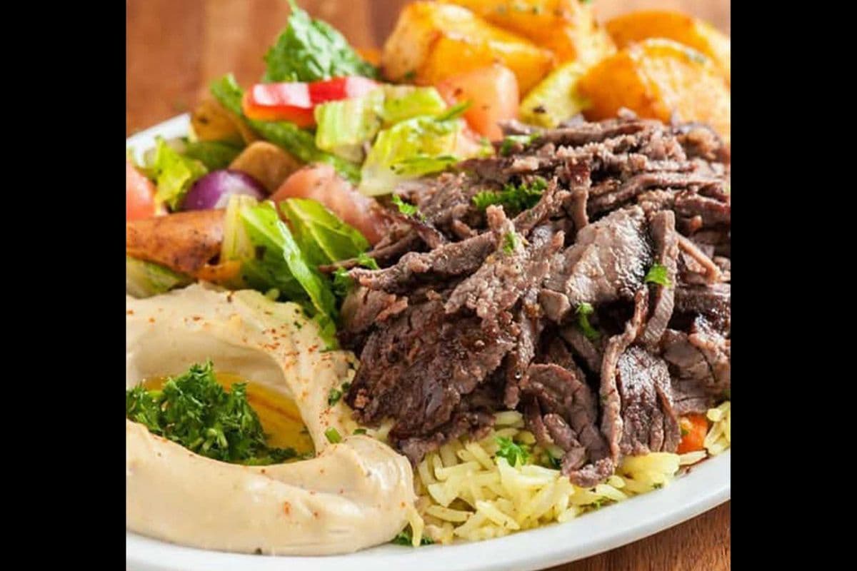 Beef Shawarma Plate