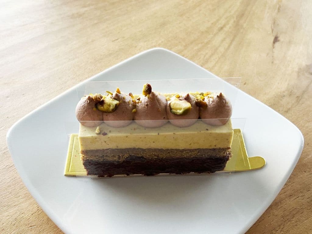 Pistachio Brownie Crunch