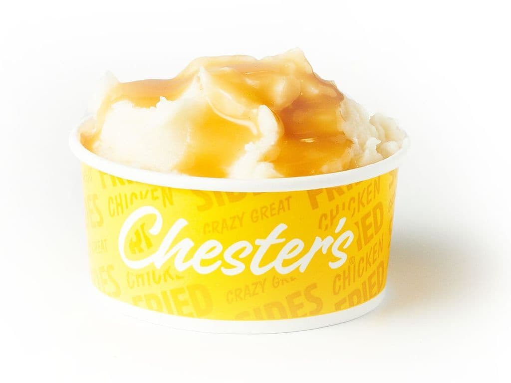 Mashed Potatoes with Gravy (Large)