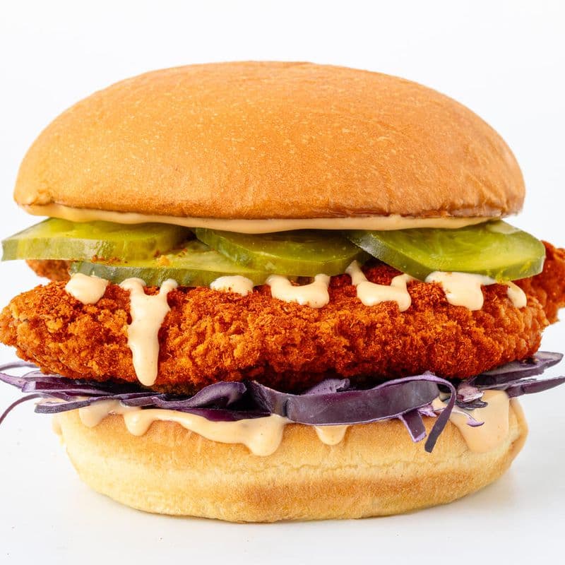 🌶️ Le Nashville Hot — Sandwich au poulet / Nashville Hot Chicken Sandwich