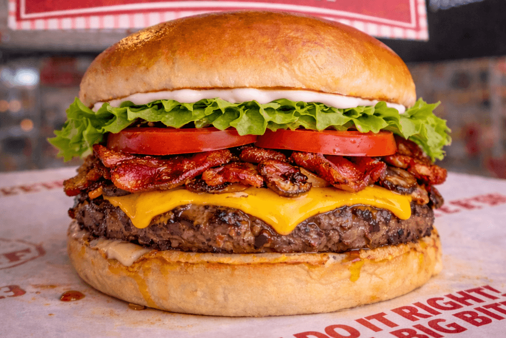 8oz Pete’s Big Bite Burger Combo