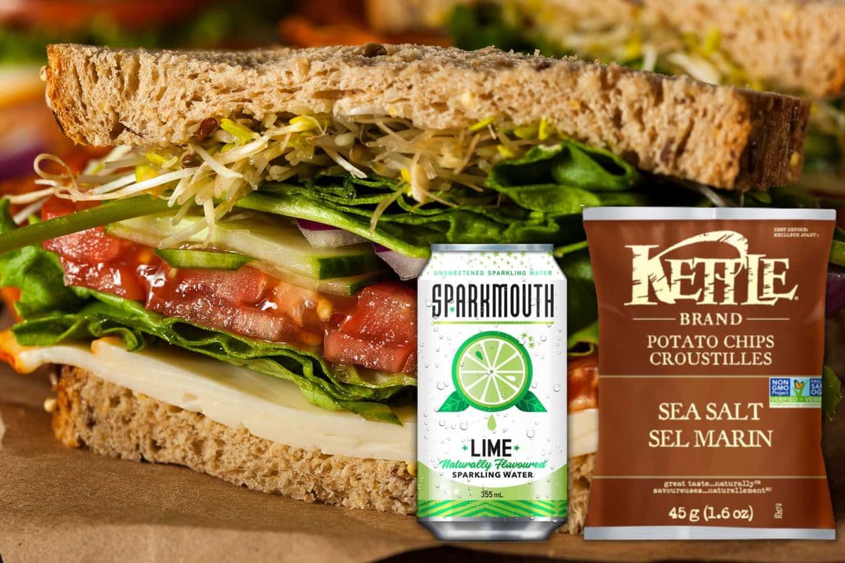 Combo #2 - Veggie Sandwich Combo