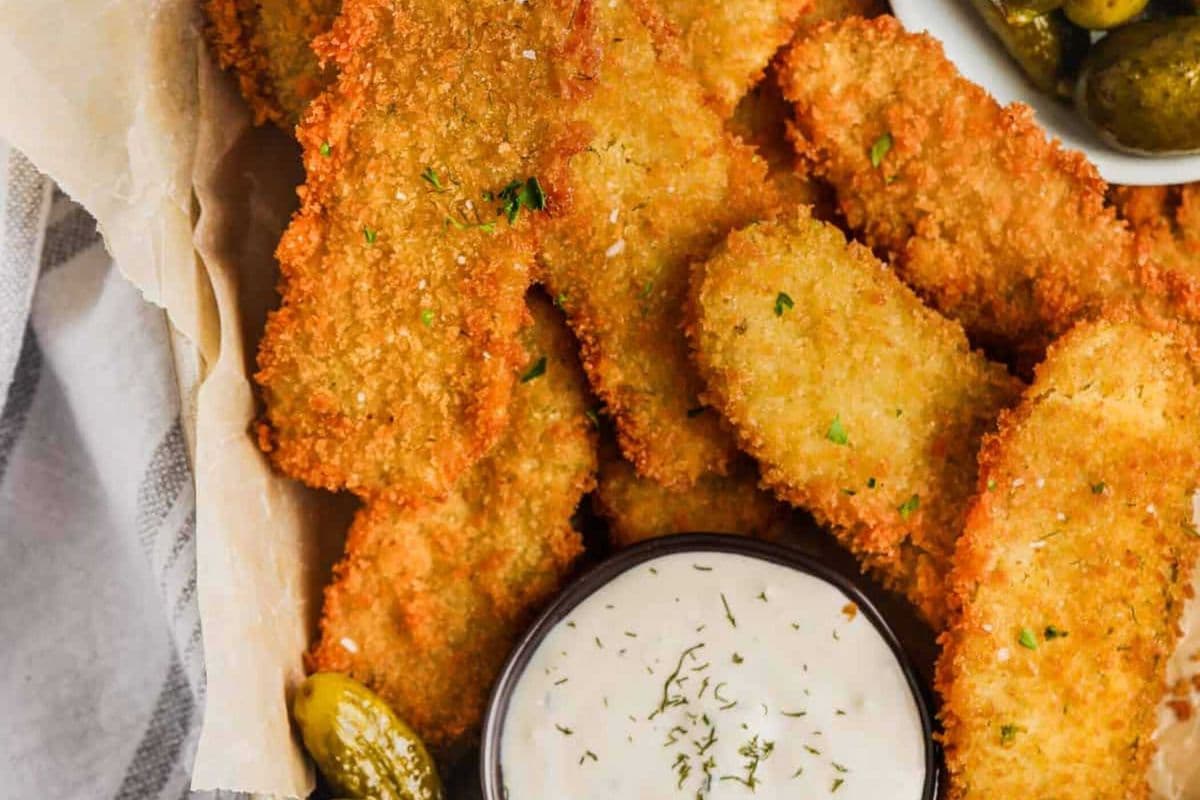 Deep Fried Dill Pickles