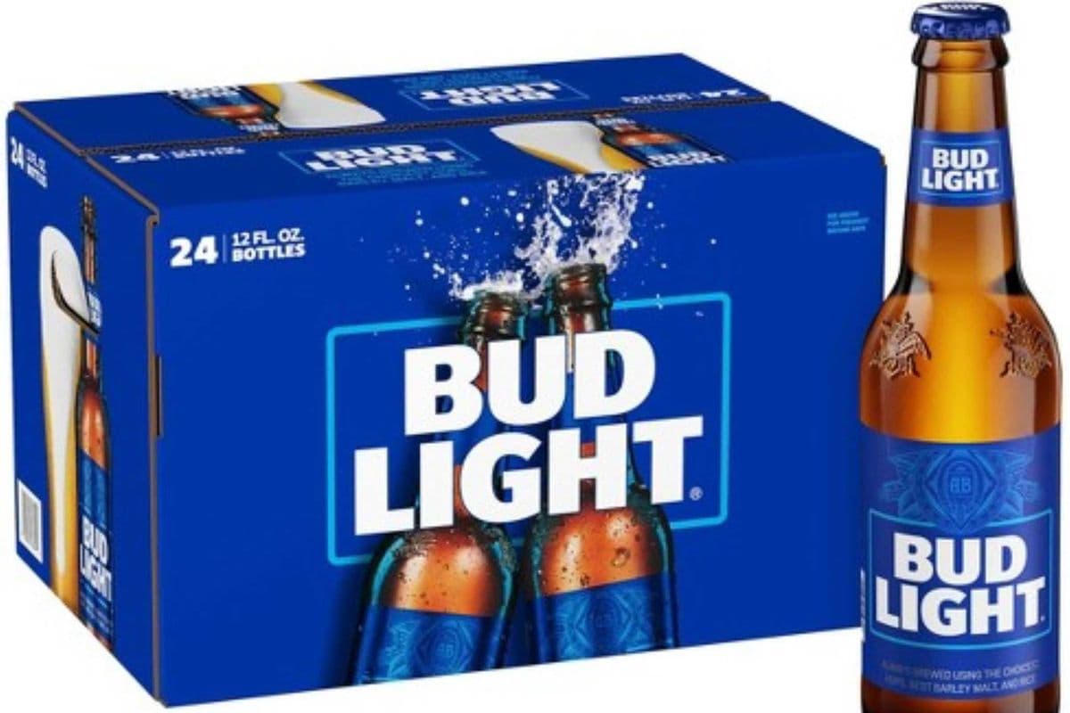 BUD LIGHT (24 BOTTLES) (24 x 341ML BOTTLE)