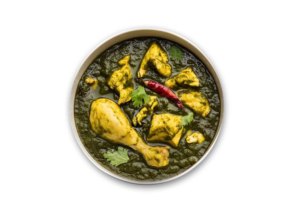 Punjabi Saag Chicken, Lamb or Beef