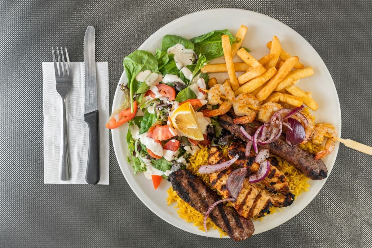 Plat mixte de grillade