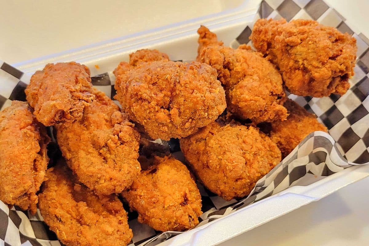 Broasted Fried Chicken Wings (only)