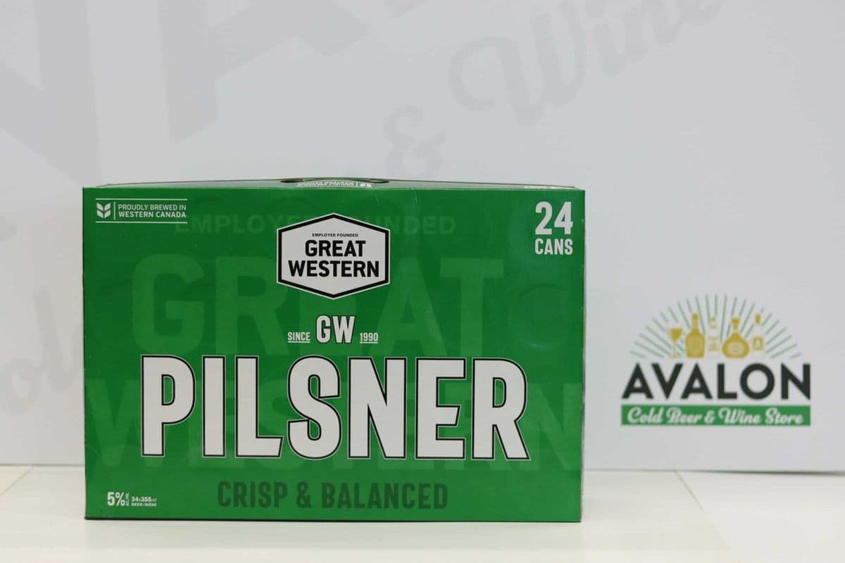 Great Western Pilsner 24pk Can (24 x 355ml)