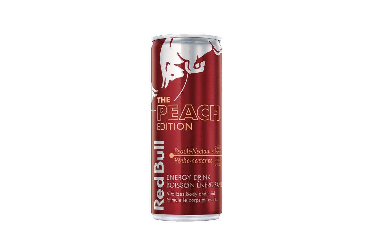 Boisson énergisante à la pêche Red Bull 	/ Peach Red Bull Energy Drink, 250 ml