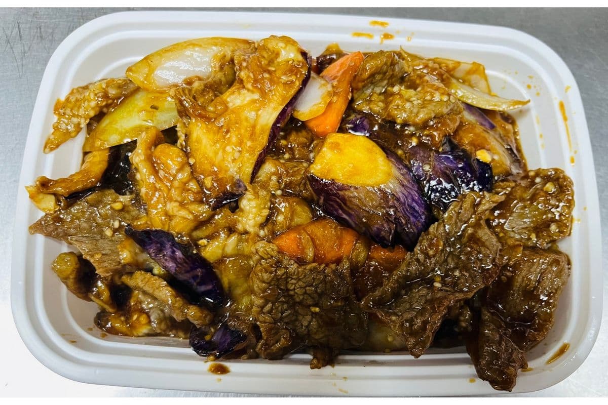 Beef with Eggplant