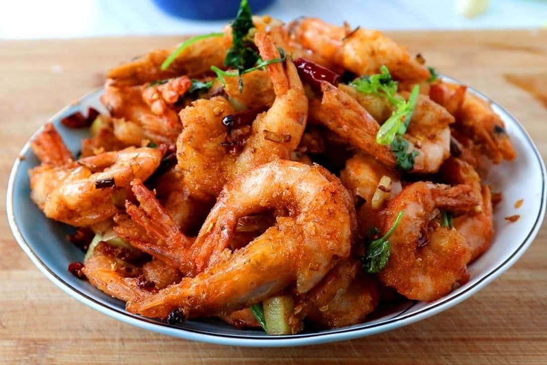 Szechuan Style Shrimp（Spicy）香辣大虾