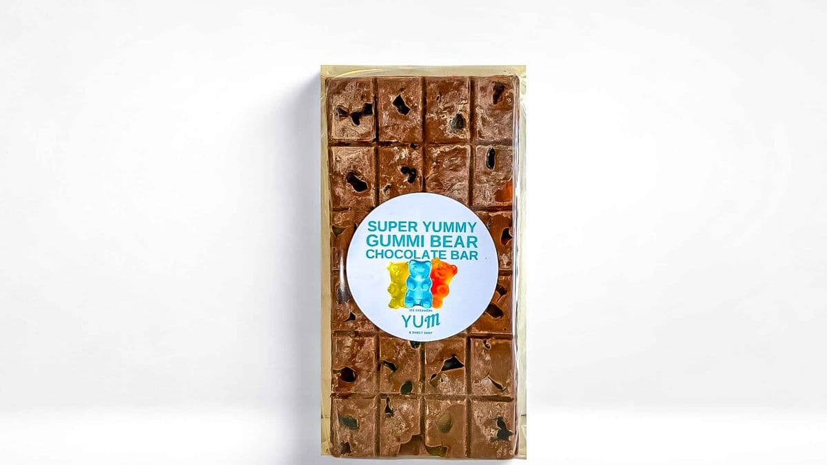 Super Yummy Gummi Bear Chocolate Bar