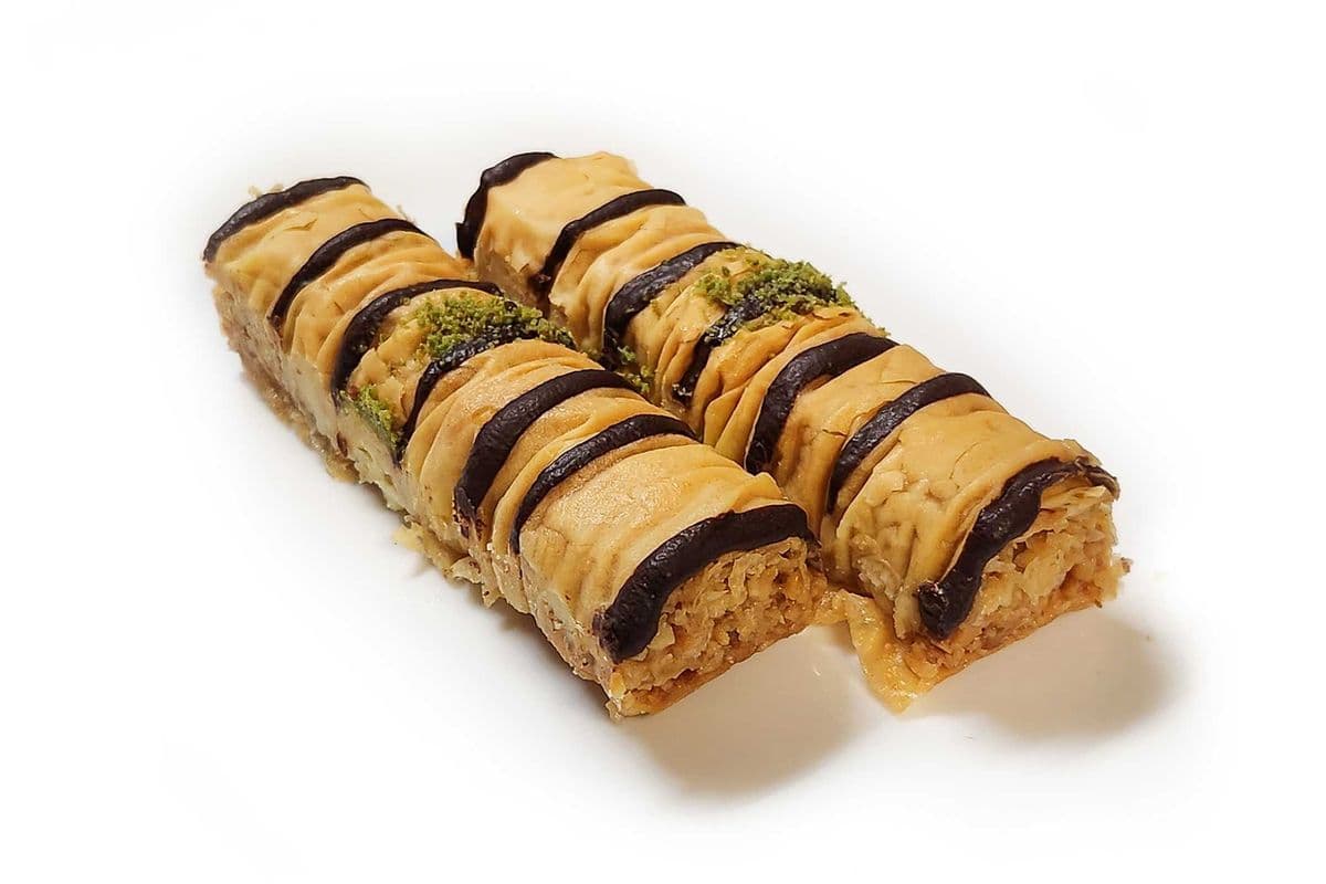 Baklava (Cashew) Chocolate Fingers (2pcs) (2 pcs)