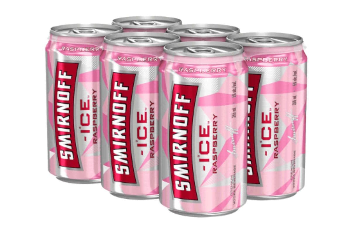 Smirnoff Ice Raspberry (6 Packs) (1 x 6x355ml)