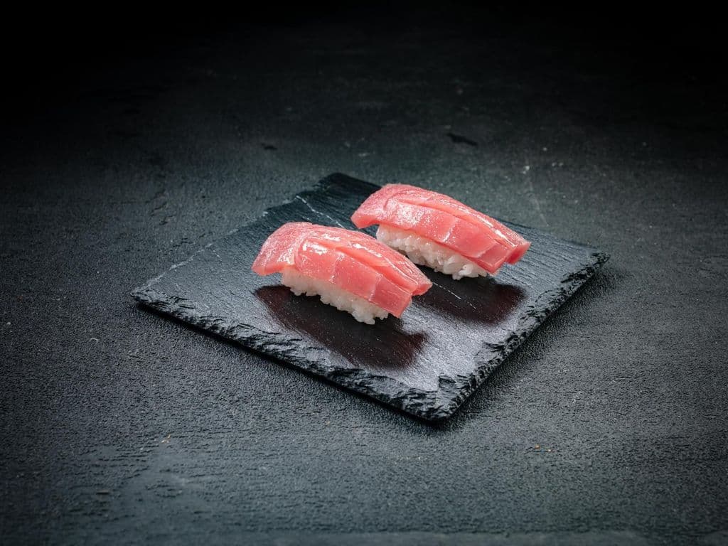 Ahi Tuna Nigiri.