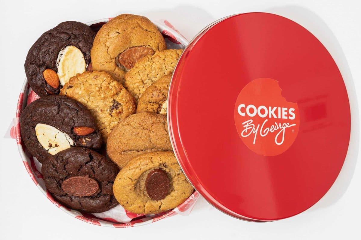 George's small Tin (13 cookies)