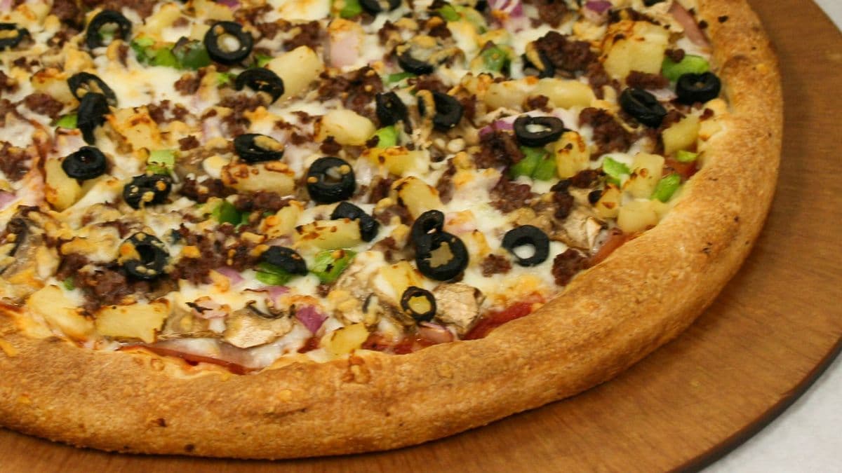 Hungry Man Special Pizza