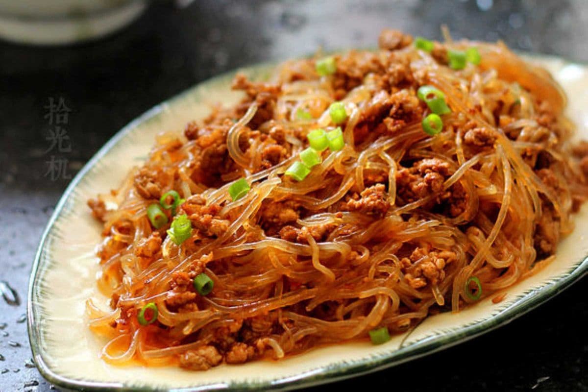 Ants on the Tree (Ground Pork with Vermicelli) (蚂蚁上树)