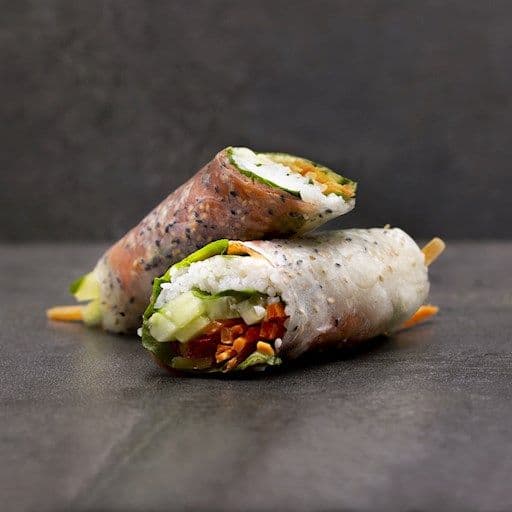 Rouleaux de printemps aux poulet / Chicken Spring Rolls
