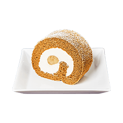 Hojicha Swiss Roll