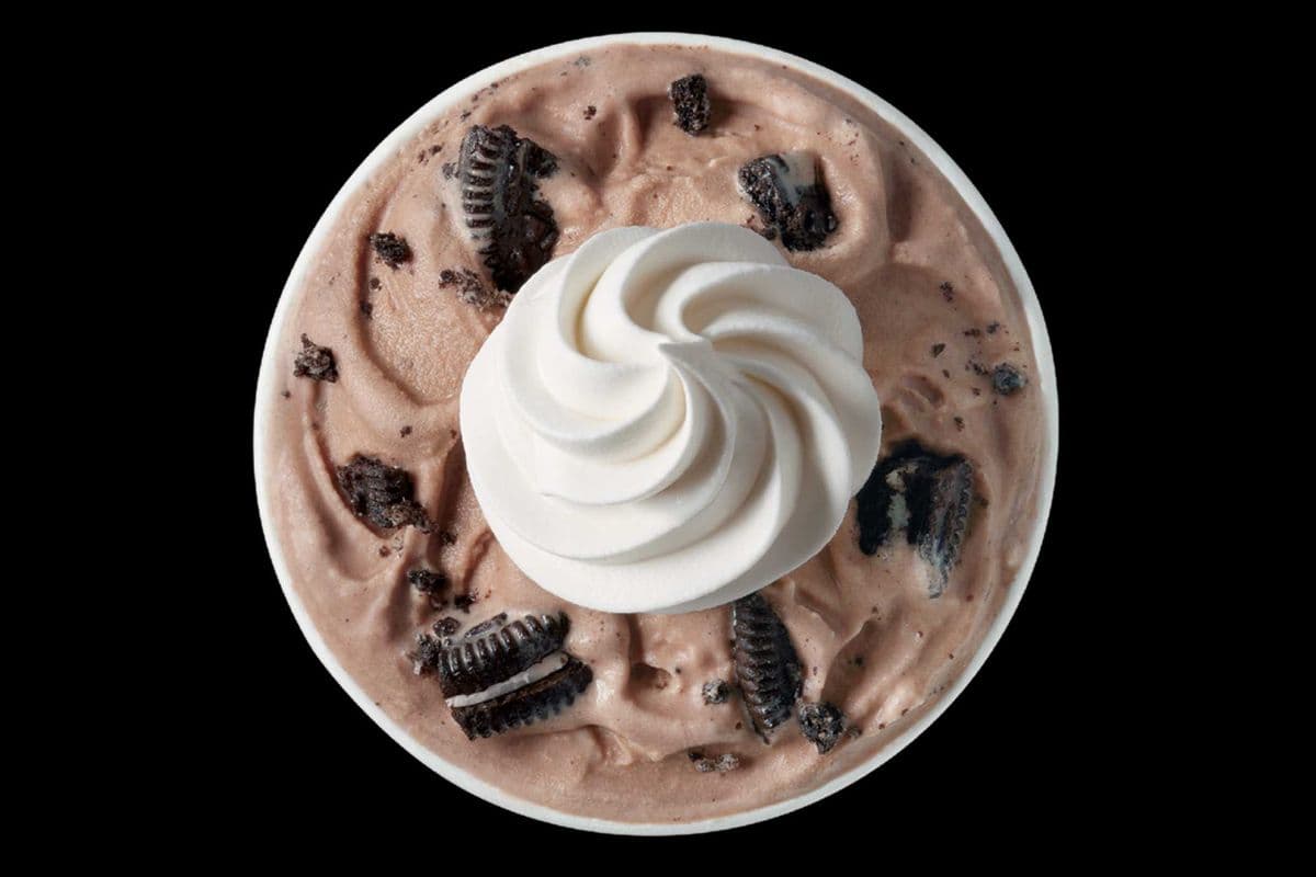 Oreo Hot Cocoa Blizzard® Treat