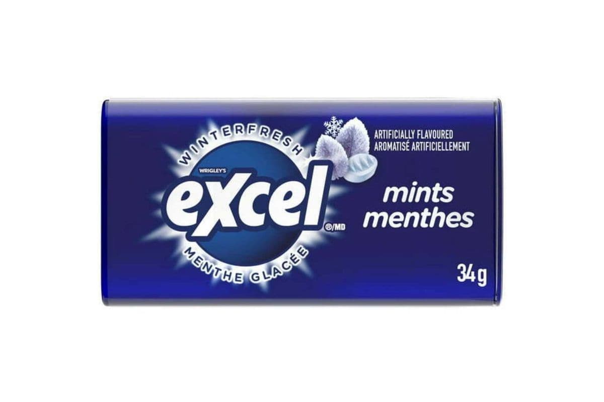 Excel Winterfresh Mints 34 g