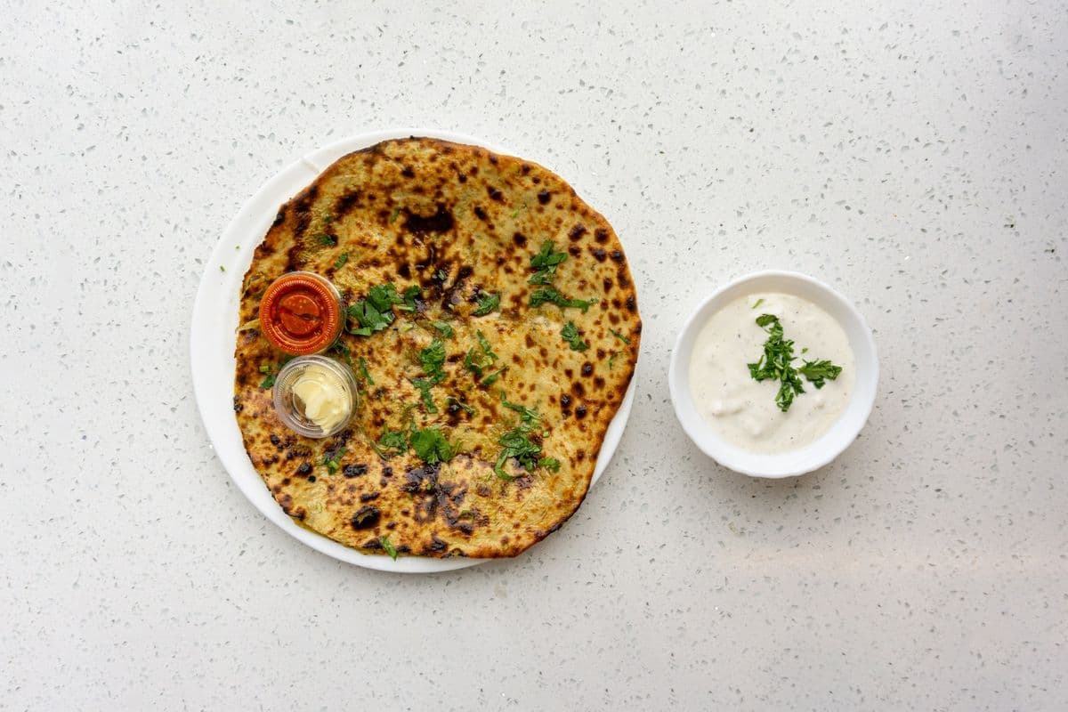 Chicken Stuffed Naan