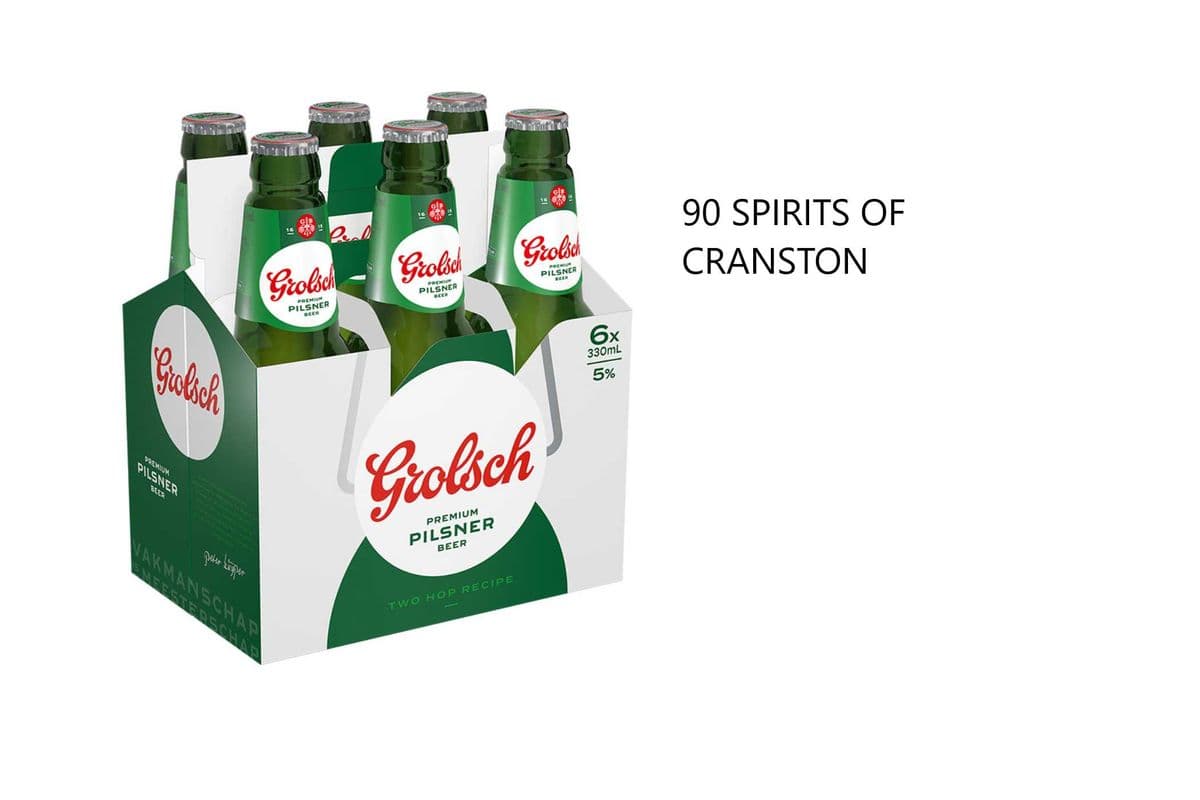 GROLSCH PILSNER BEER 6 BOTTLES (1 x 6x330ML)